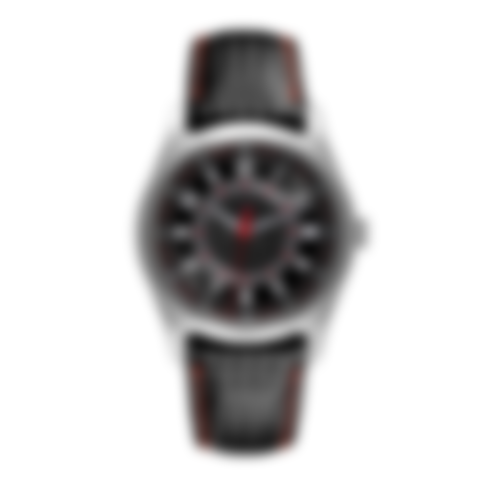 Coons Black Red Strap